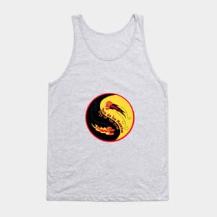 day of the dead ying yang Tank Top